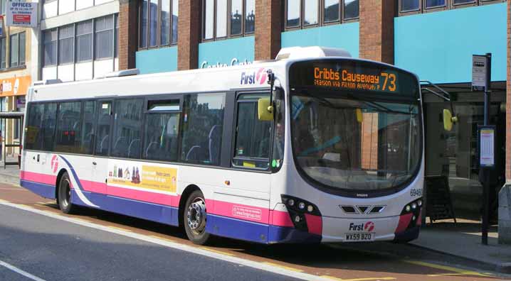 First Bristol Volvo B7RLE Wright 69460